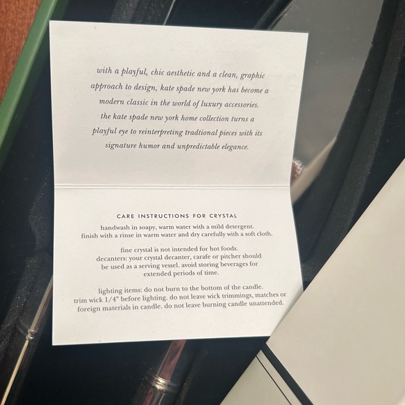 EUC Lenox Kate Spade 2 piece silver plate cake knife/server set - Picture 2 of 5